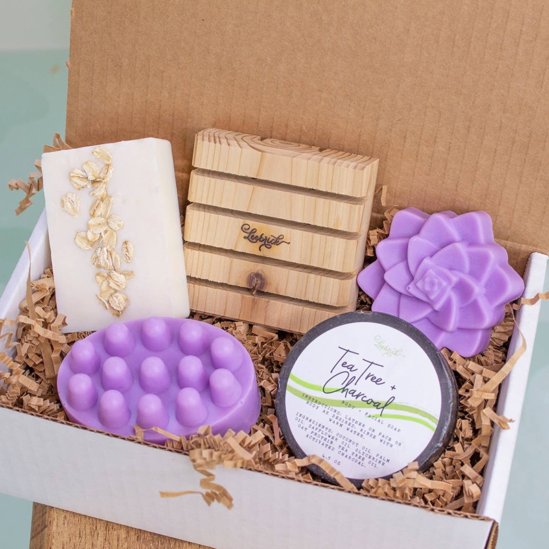 Colorado assorted handmade Soap Gift Basket For Women