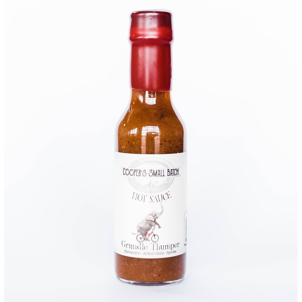 Coopers Small batch Hot Sauce Grundle Thumper 5 Oz
