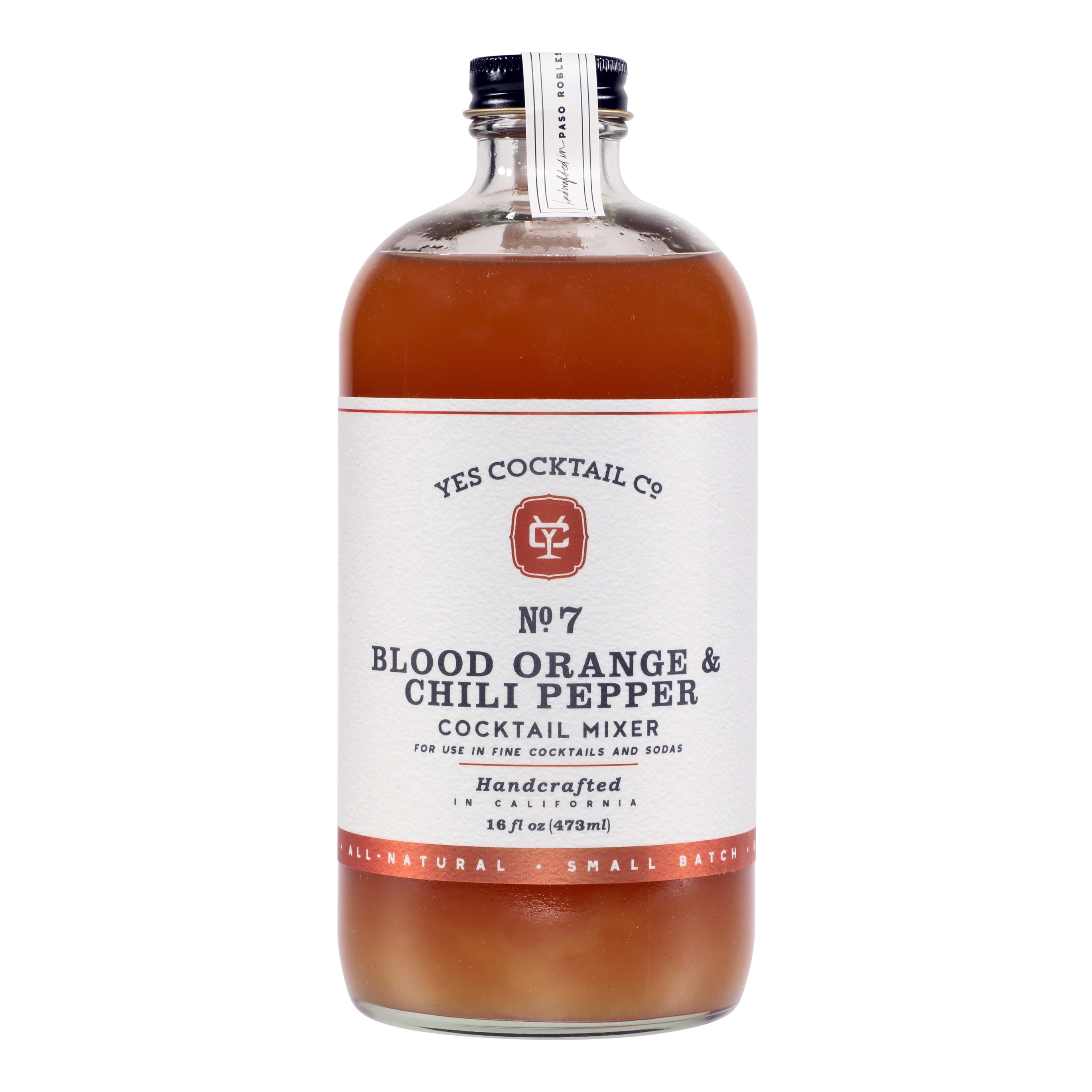 Yes Cocktail Cocktail Mixer Smoked Pepper - Sweet Citrus - Fiery Heat 16 Oz