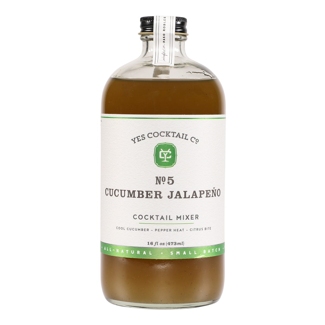 Yes Cocktail Cucumber Jalapeno Cocktail Mixer 16 Oz