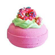 Yummy Gummy Donut Bath Bomb and Bubble Bar