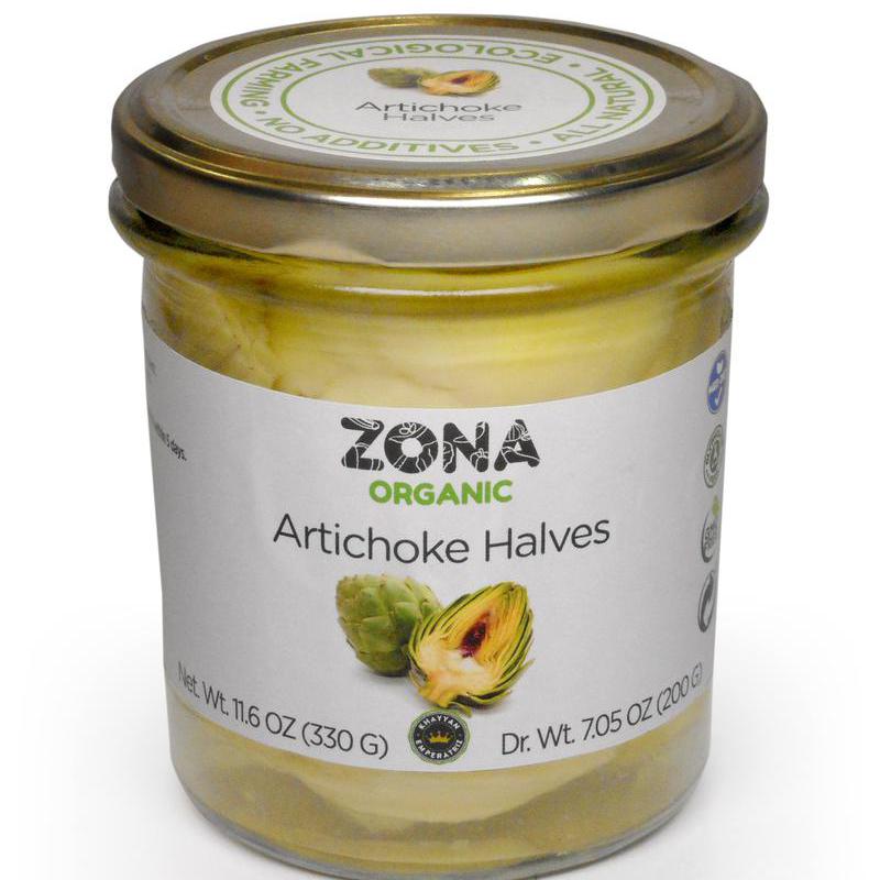ZONA Organic - Artichoke Halves in Natural Brine